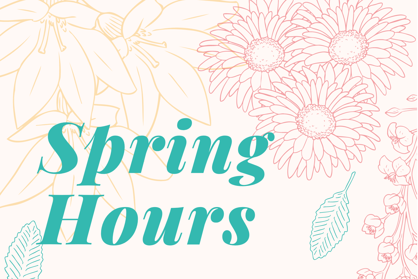 Spring term hours NUNM Library